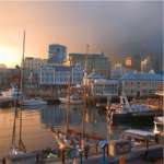 Cape Town Harbour at Sunset